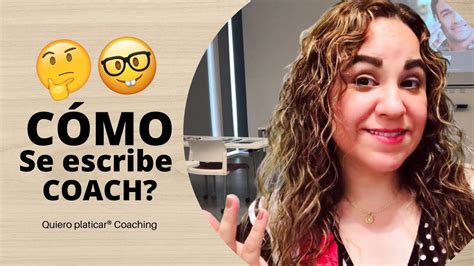 como se escribe coach